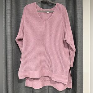 American Eagle Oversized V-Neck Women's Sweater